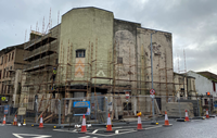 Babylon Greenock demolition work underway